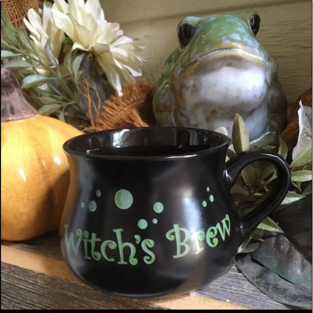 Enchanting Black Witch's Brew Mug